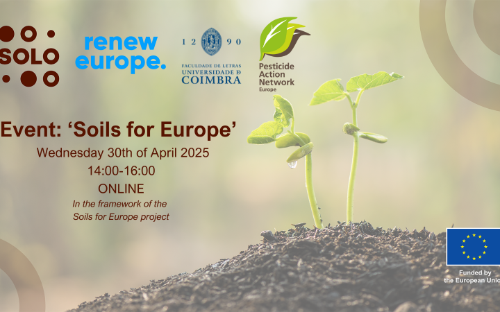 Register now for the ‘Soils for Europe’ event at the EU Parliament