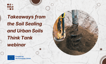 Think Tank (TT) webinar series: A look back at the Soil Sealing and Urban Soils TT event