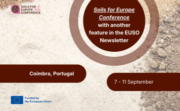 Soils for Europe Conference with another appearance in the EUSO Newsletter