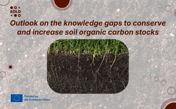 Outlook on the knowledge gaps to conserve and increase soil organic carbon stocks