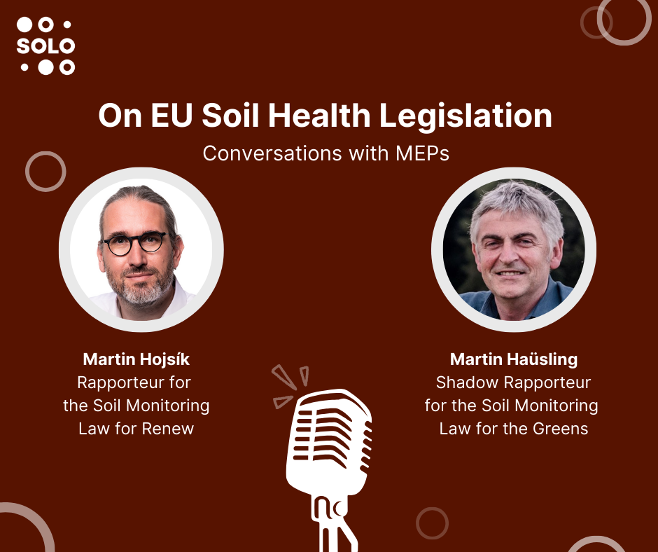SOLO Interviews MEPs on EU Soil Health Legislation: Insights into the Future of Soil Protection
