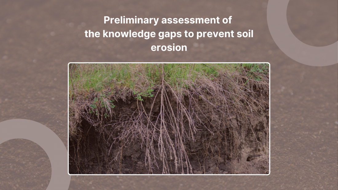 SOLO's roadmaps: Preliminary assessment of the knowledge gaps to prevent soil erosion